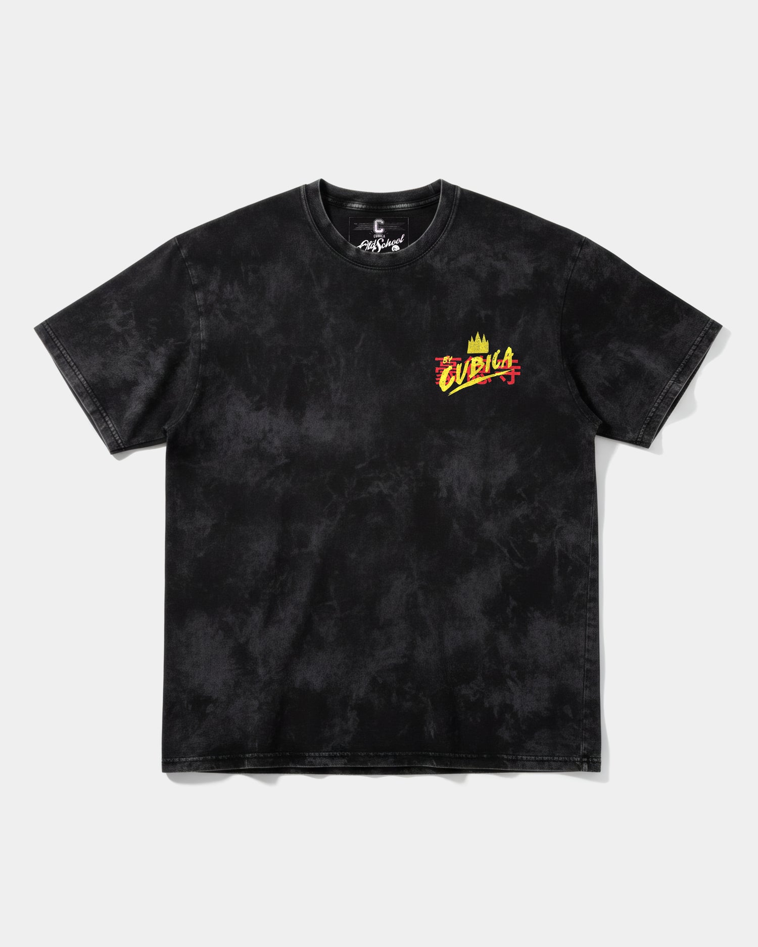 Camiseta Good Lucky Pocket Oversize Front Acid Negro