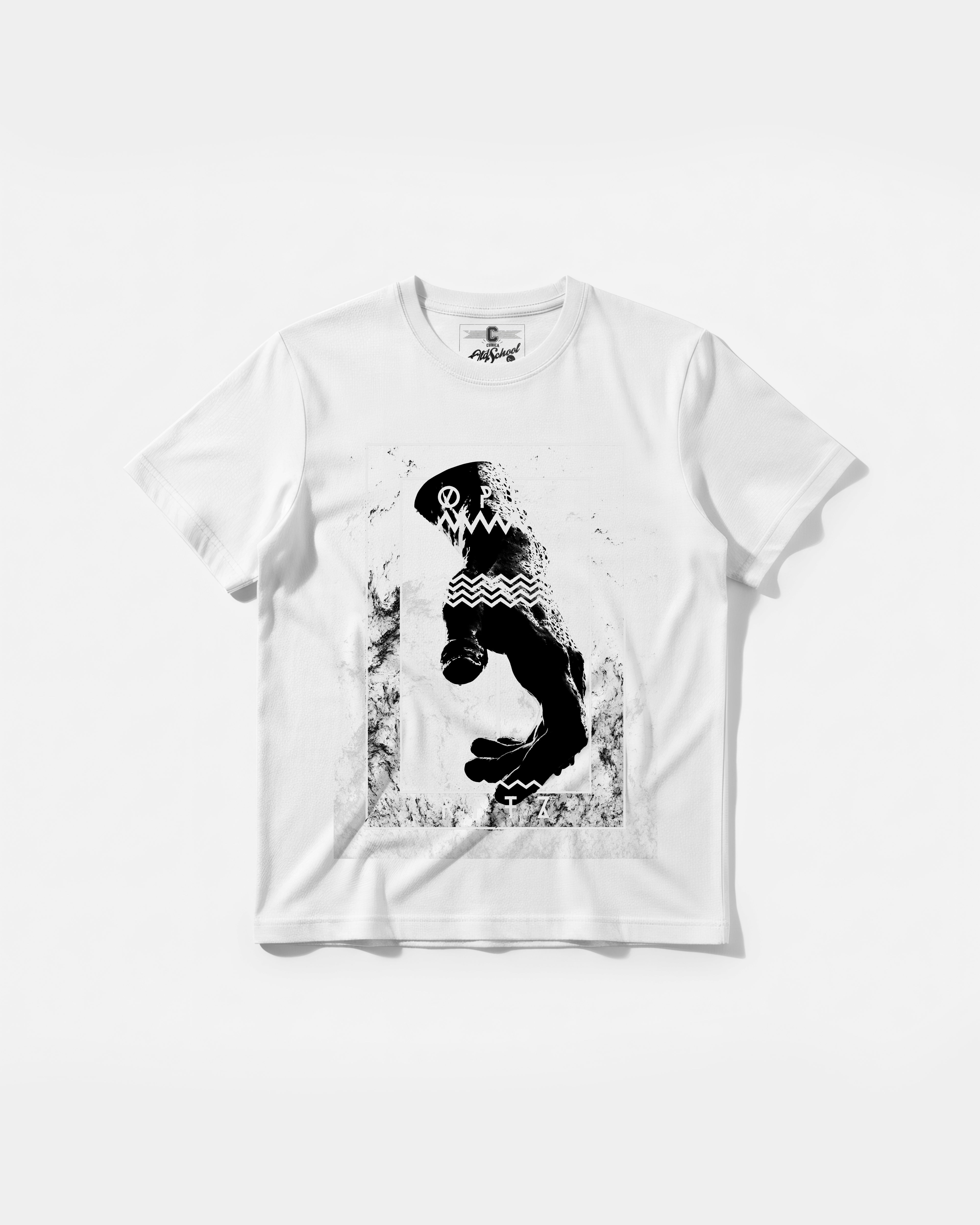 Opbe Big Front Regular Basic T-shirt