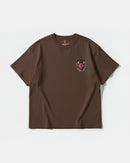 Camiseta China Hannya Big Front Oversize Basic Marron
