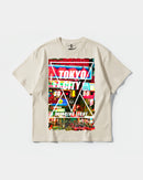 Camiseta Tokyo 2050 Big Front Oversize Basic Beige