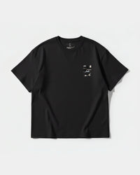 Camiseta Astral Pocket Front Oversize Basic Negro