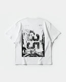 Camiseta 35 Big Back Oversize Basic Blanco