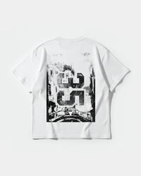 Camiseta 35 Big Back Oversize Basic Blanco