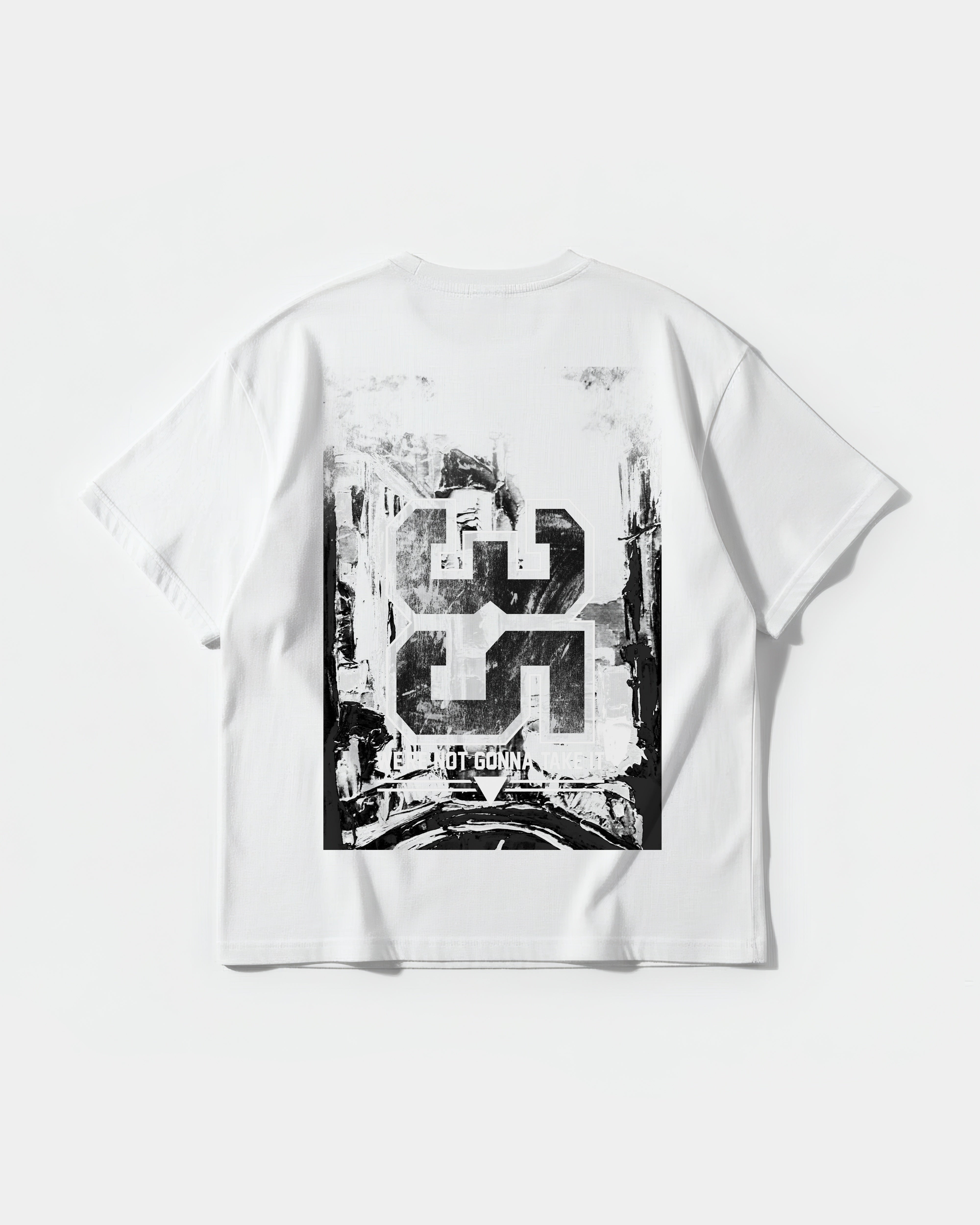 35 Big Back Oversize Basic T-shirt