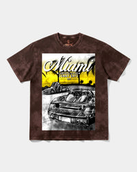 Camiseta Miami 1994 Front Oversize Acid Marron