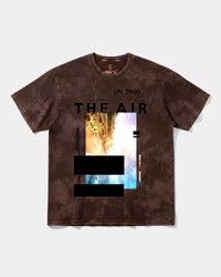 Camiseta Traveling In The Sky Big Front Oversize Acid Marron