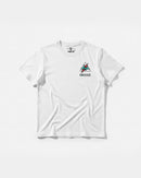 Camiseta Cubica Energia Pocket Front Regular Basic Blanco