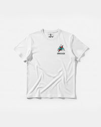 Camiseta Cubica Energia Pocket Front Regular Basic Blanco