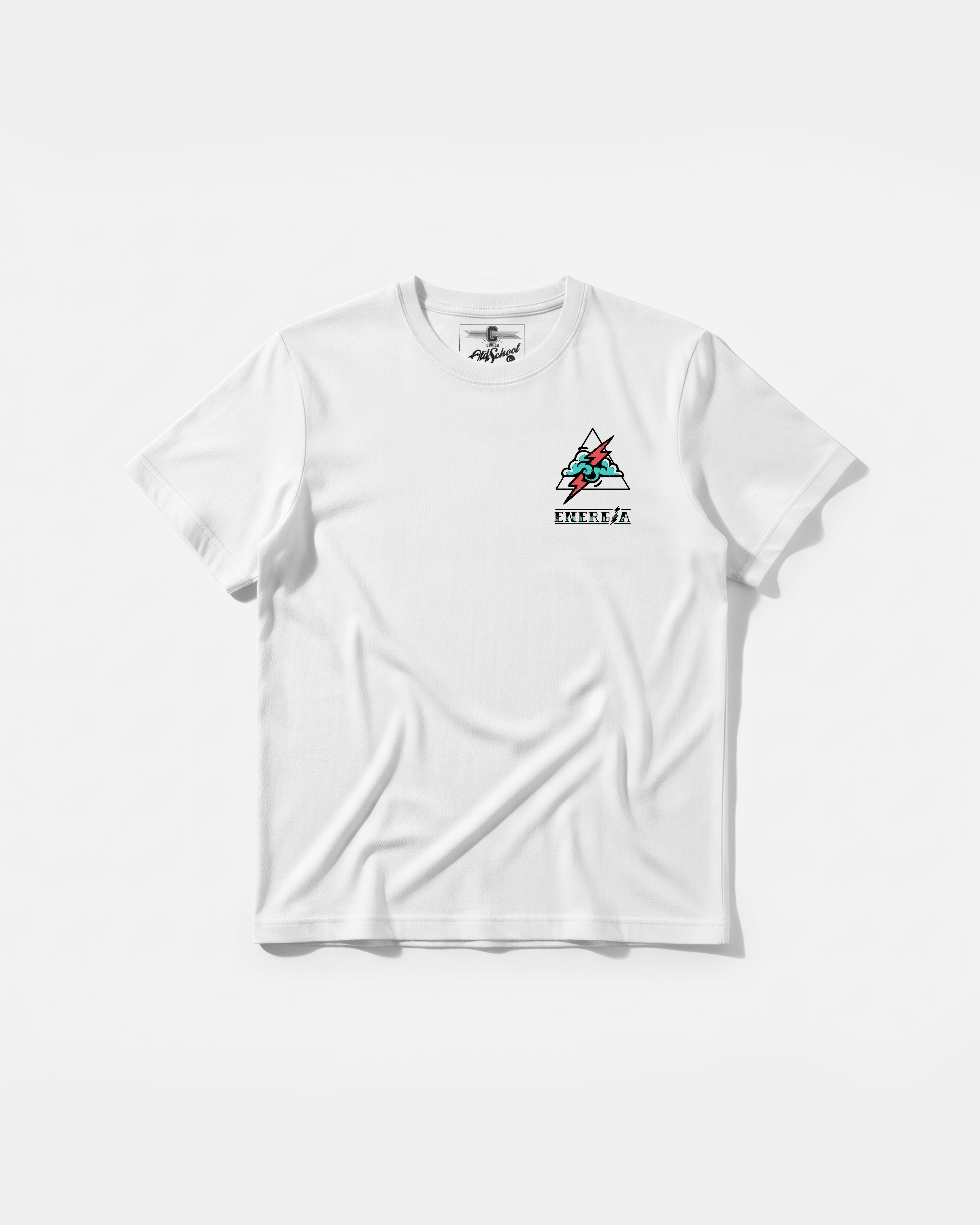 Cubica Energia Pocket Front Regular Basic T-shirt
