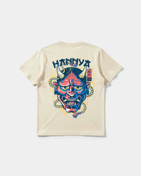 Camiseta China Hannya Pocket Front Regular Basic Beige