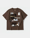 Camiseta Astral Big Front Oversize Basic Marron