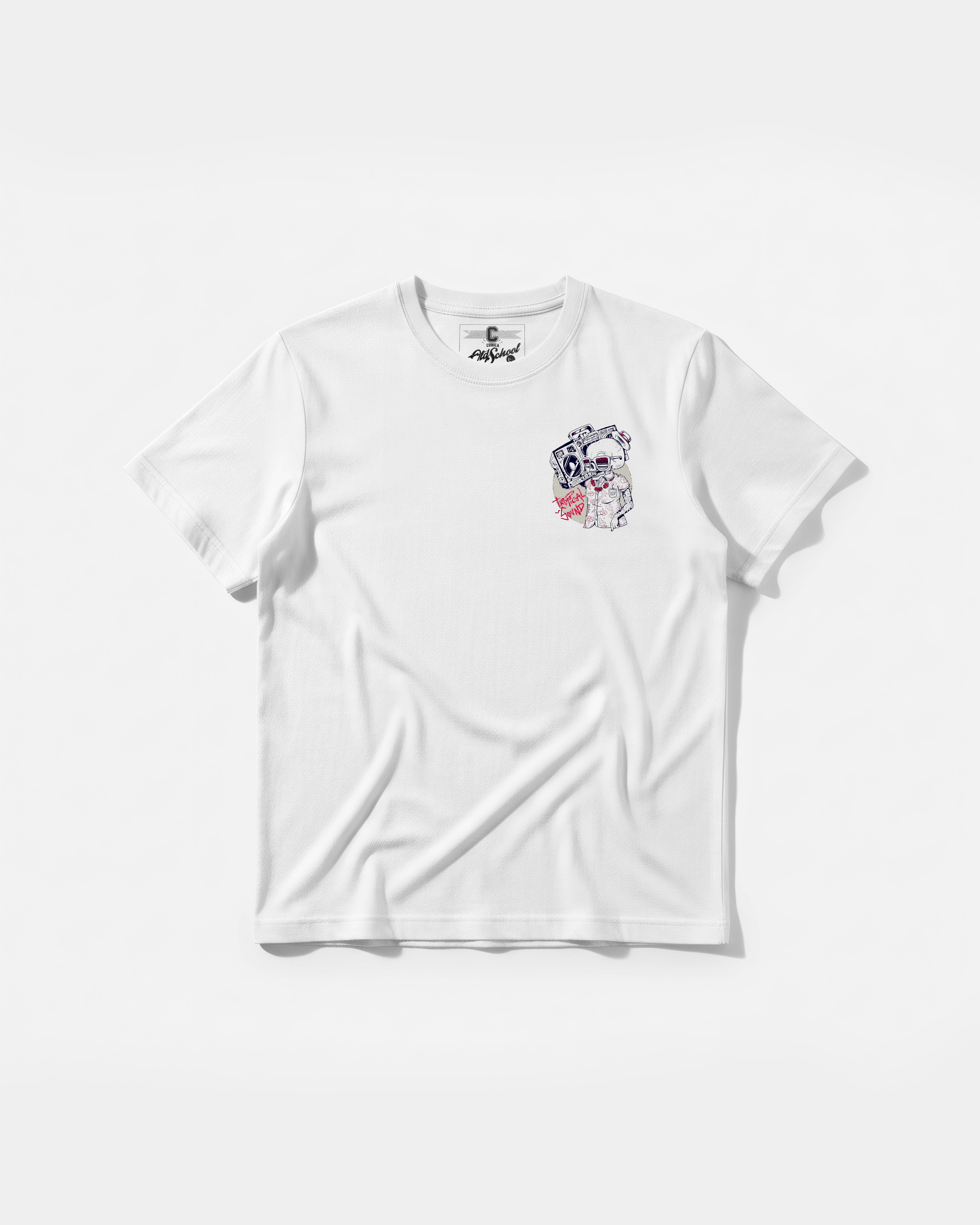 Tropical Sound Pocket Front Regular Basic T-shirt