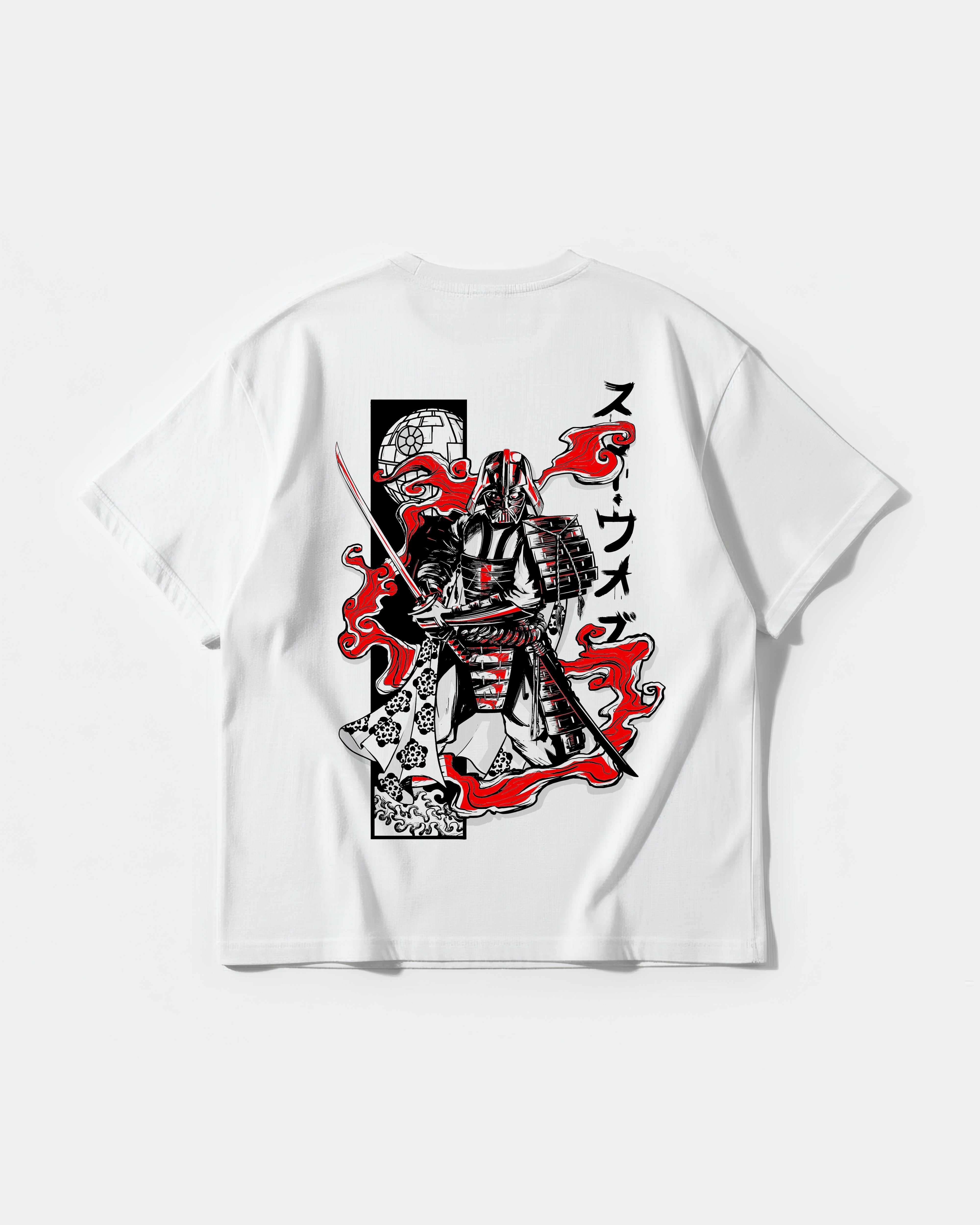 Darth Vader Big Back Oversize Basic T-shirt