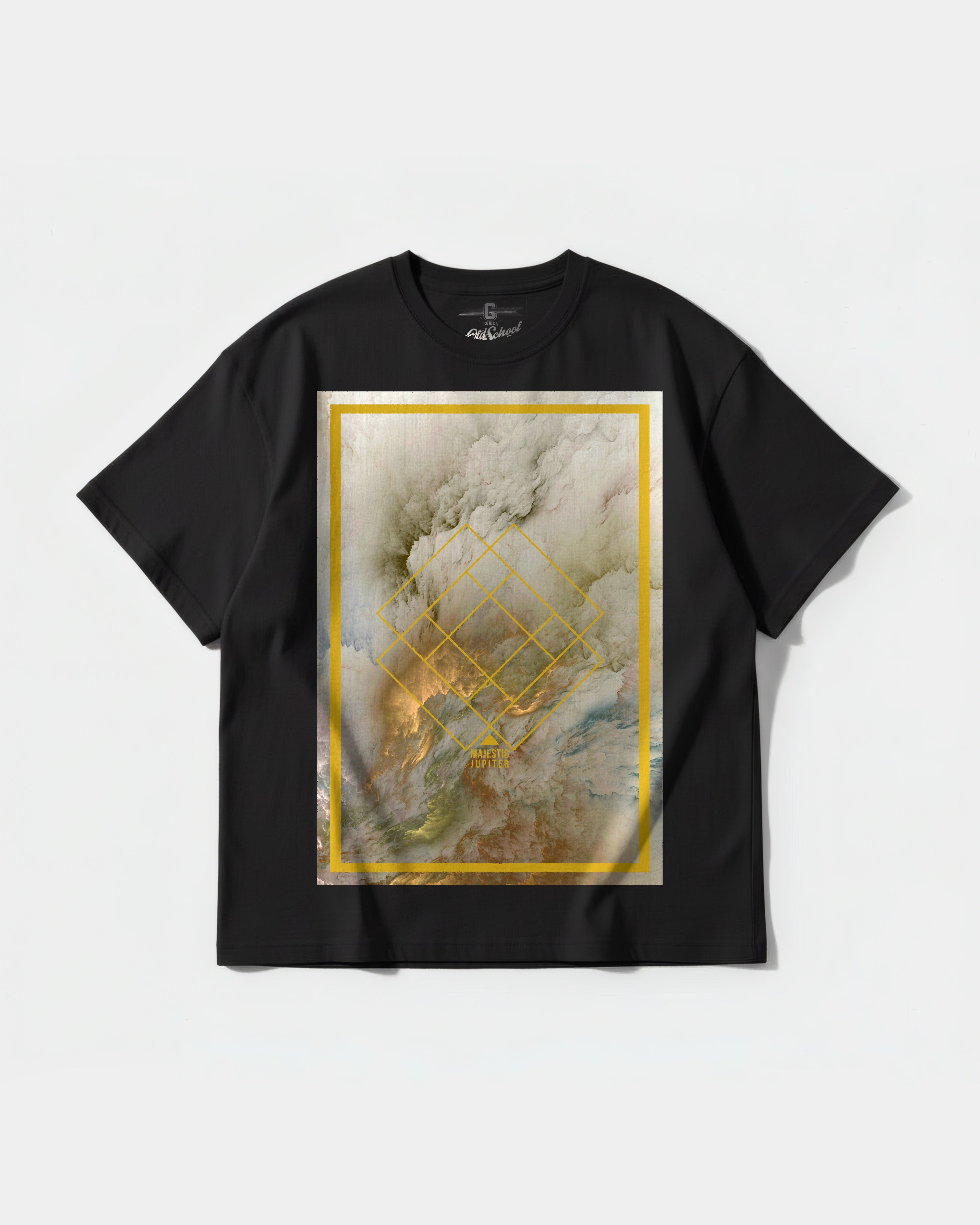 Majestic Jupiter Big Front Oversize Basic T-shirt
