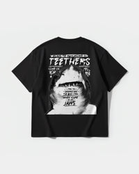 Camiseta Teethers Big Back Oversize Basic Negro
