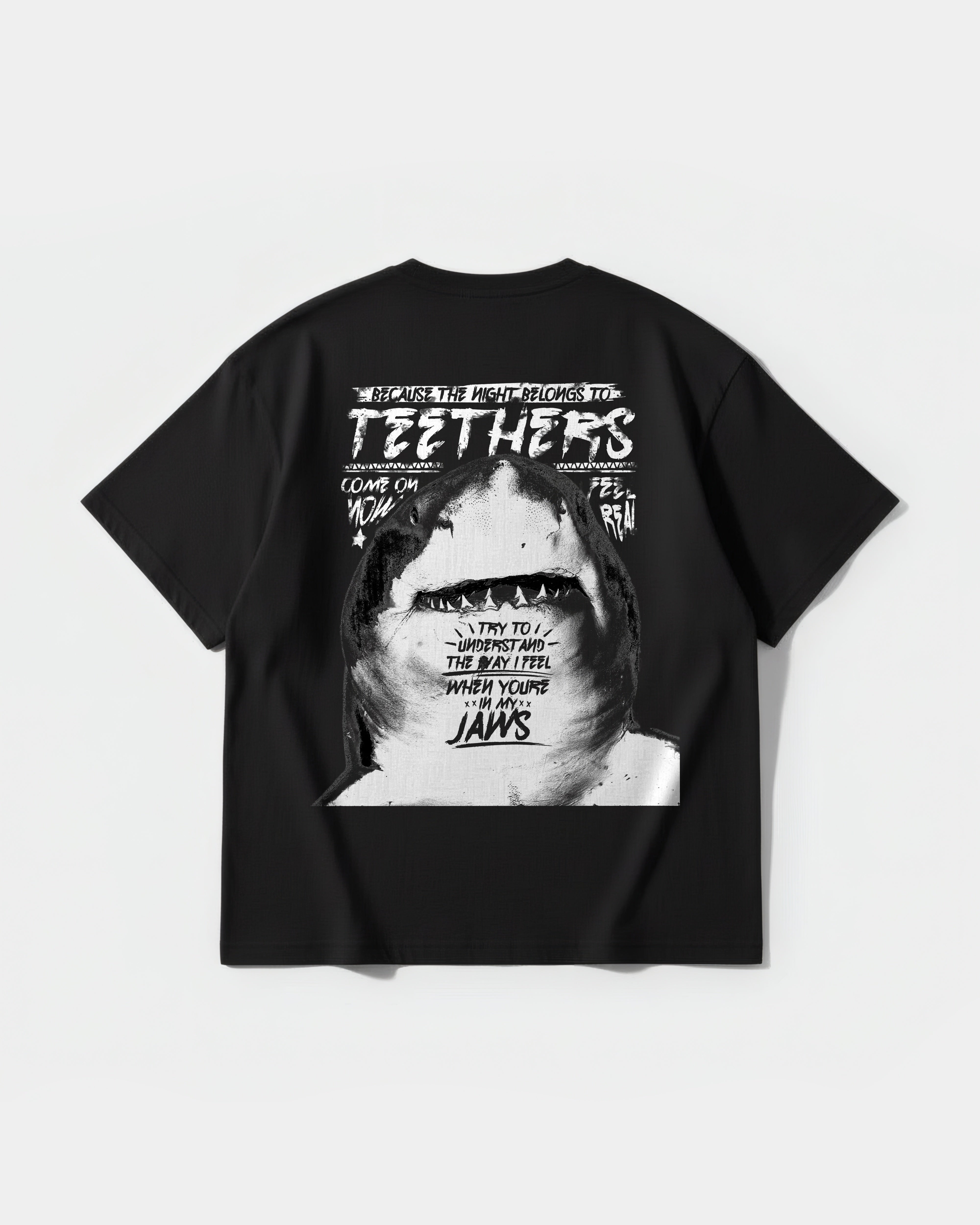 Teethers Big Back Oversize Basic T-shirt