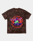 Camiseta Somos Skaters Big Front Oversize Acid Marron
