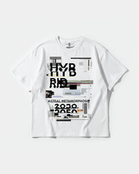 Camiseta Astral Big Front Oversize Basic Blanco