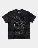 Camiseta Cubica Grateful Big Front Oversize Acid Negro