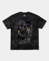 Camiseta Cubica Grateful Big Front Oversize Acid Negro