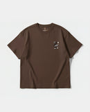 Camiseta Astral Pocket Front Oversize Basic Marron