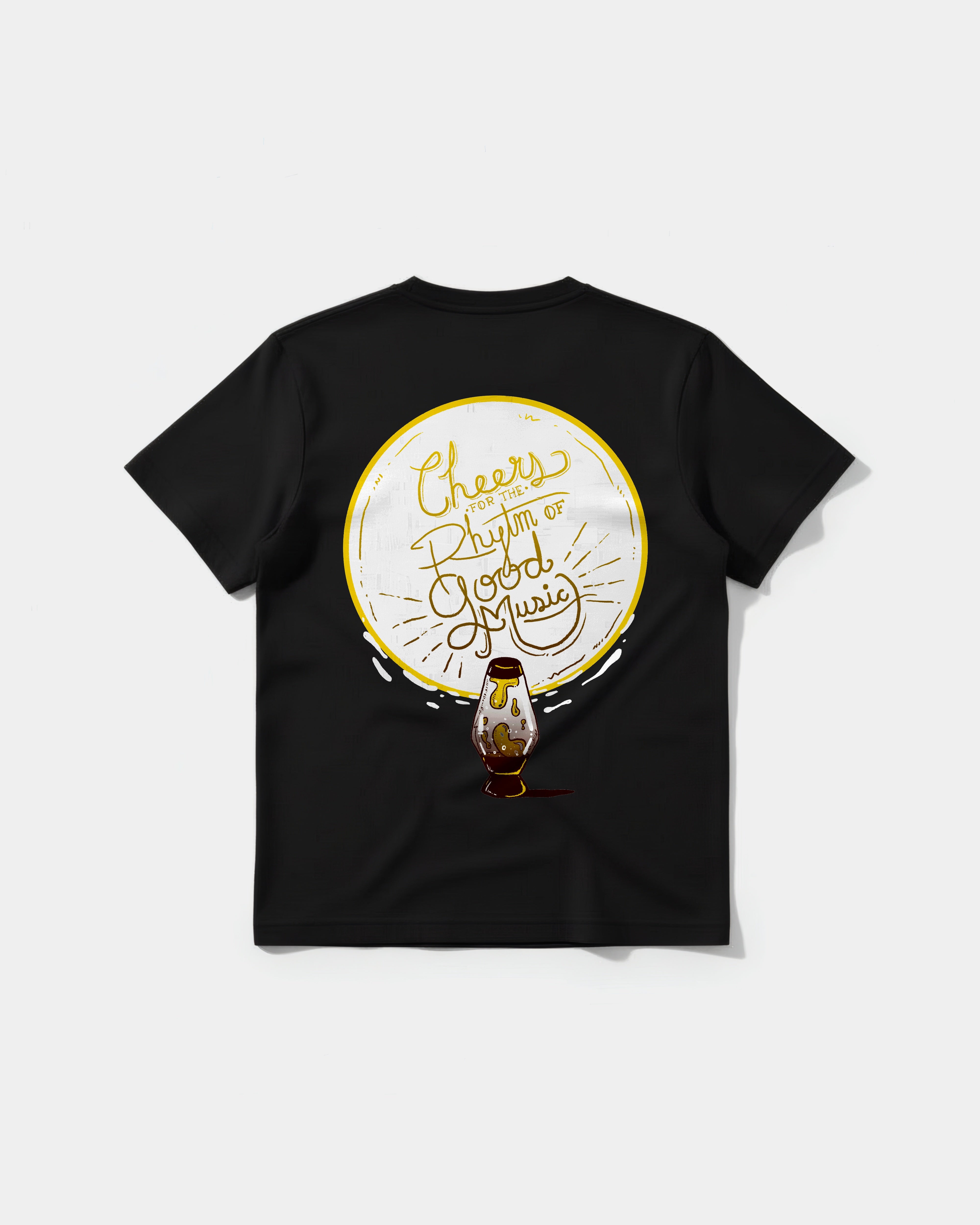 Cheers Good Music Big Back Regular Basic T-Shirt