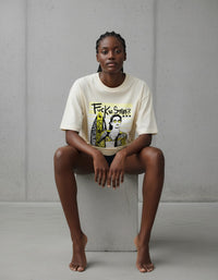 Modelo mide 1,76m y usa talla M