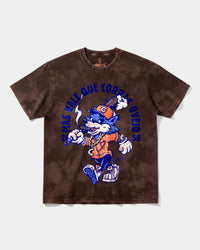 Camiseta Mas Vale Que Corras Big Front Oversize Acid Marron
