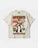 Camiseta Cowboys Big Front Oversize Basic Beige