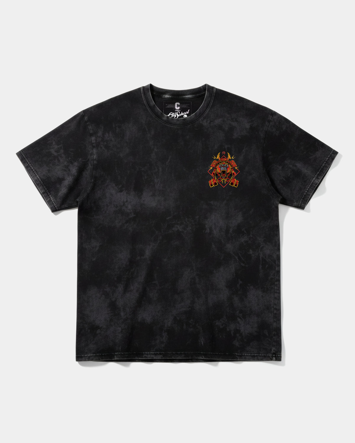 Camiseta Gorilla Samurai Big Pocket Front Oversize Acid