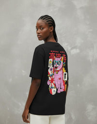 Modelo mide 1,76m y usa talla M