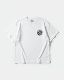 Camiseta Cubo Eyes Pocket Front Oversize Basic Blanco
