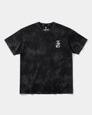 Camiseta Green Kisses Pocket Front Oversize Acid Negro