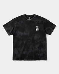 Camiseta Green Kisses Pocket Front Oversize Acid Negro