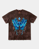 Camiseta Libertad White Big Front Oversize Acid Marron