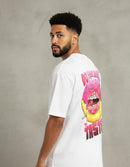 Modelo mide 1,78m y usa talla L