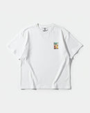 Camiseta Crystal Beach Pocket Front Oversize Basic Blanco