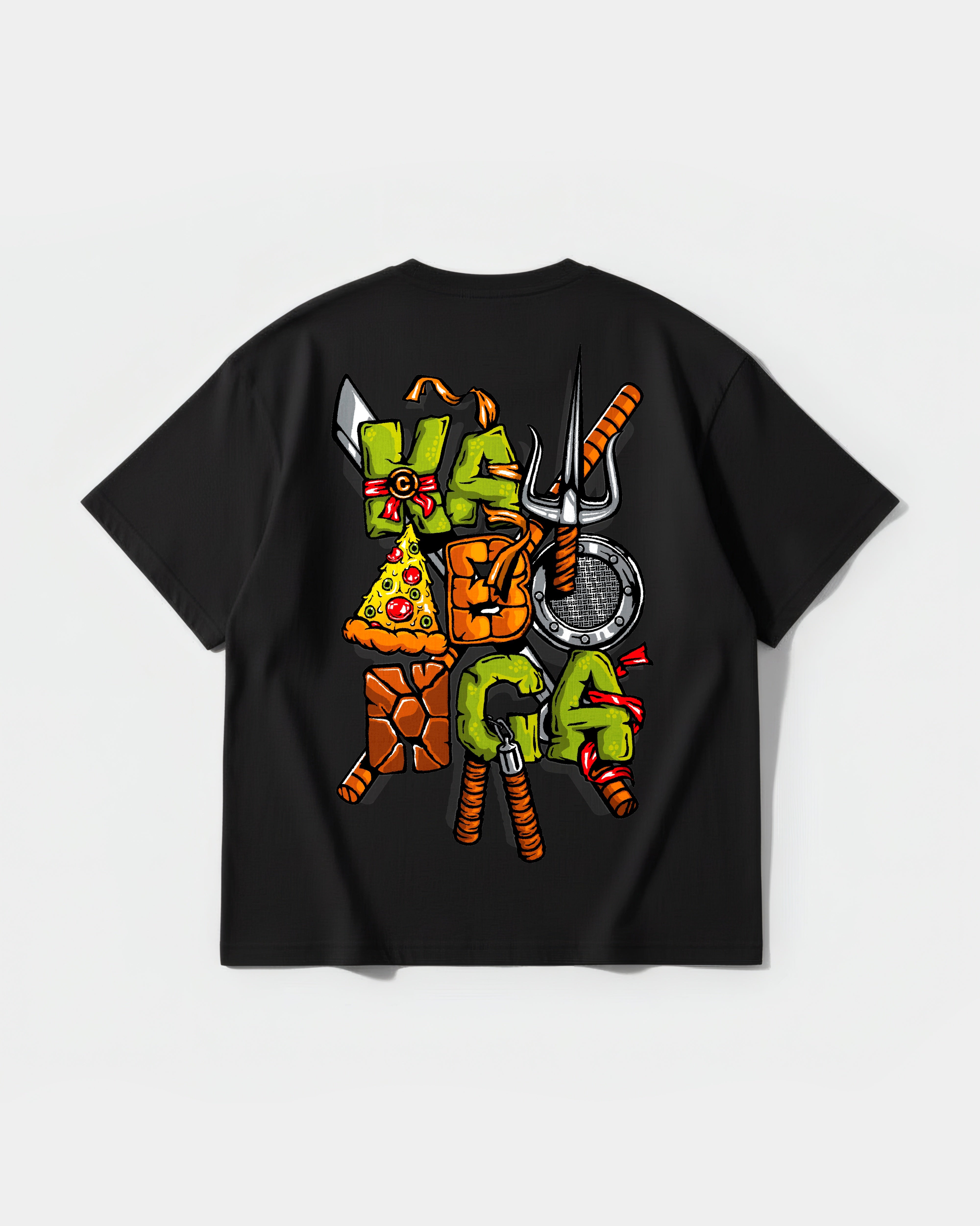 Kawabonga Big Back Oversize Basic T-shirt