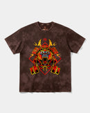 Camiseta Gorilla Samurai Big Front Oversize Acid Marron