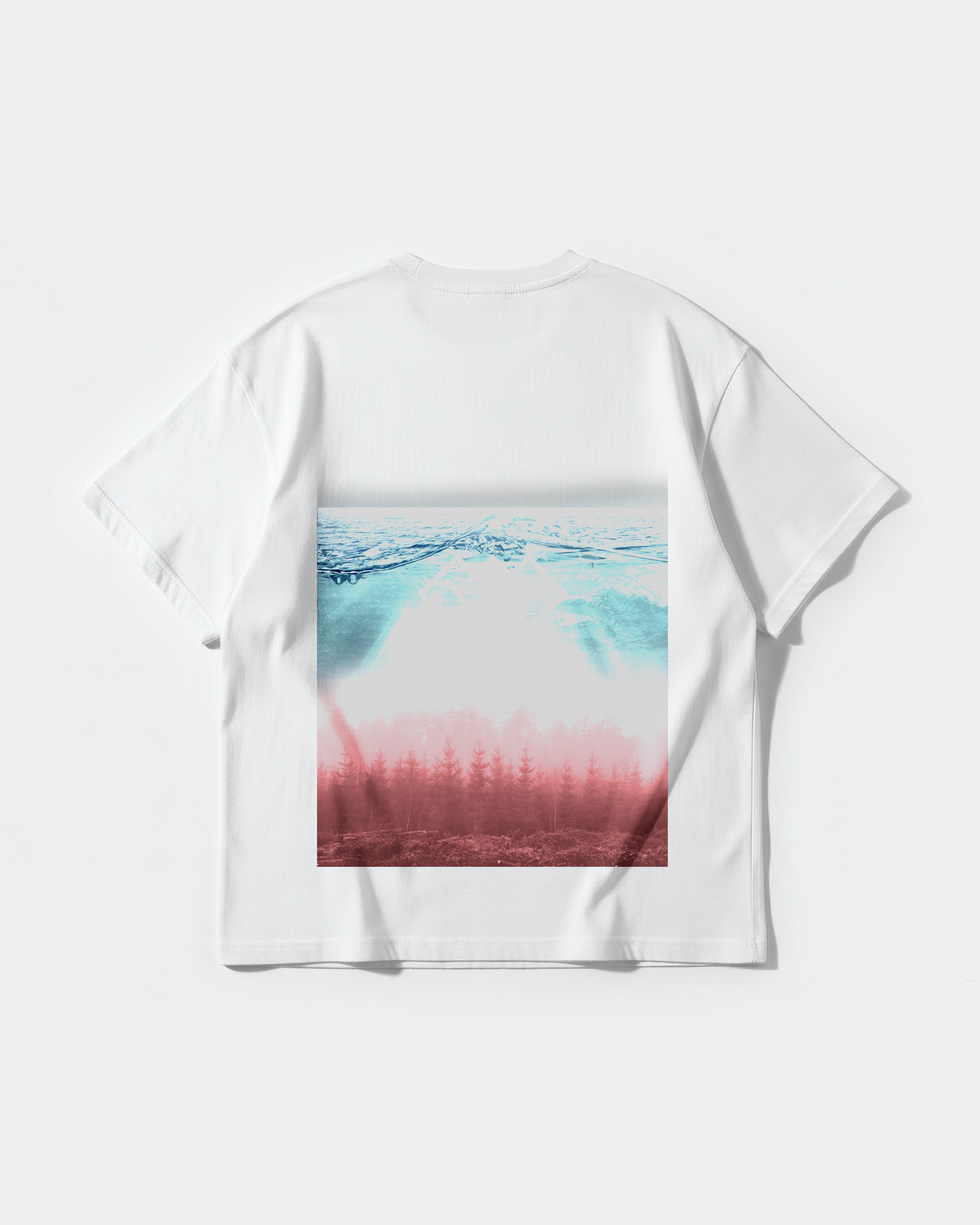 Quantic Kingdom Big Back Oversize Basic T-shirt