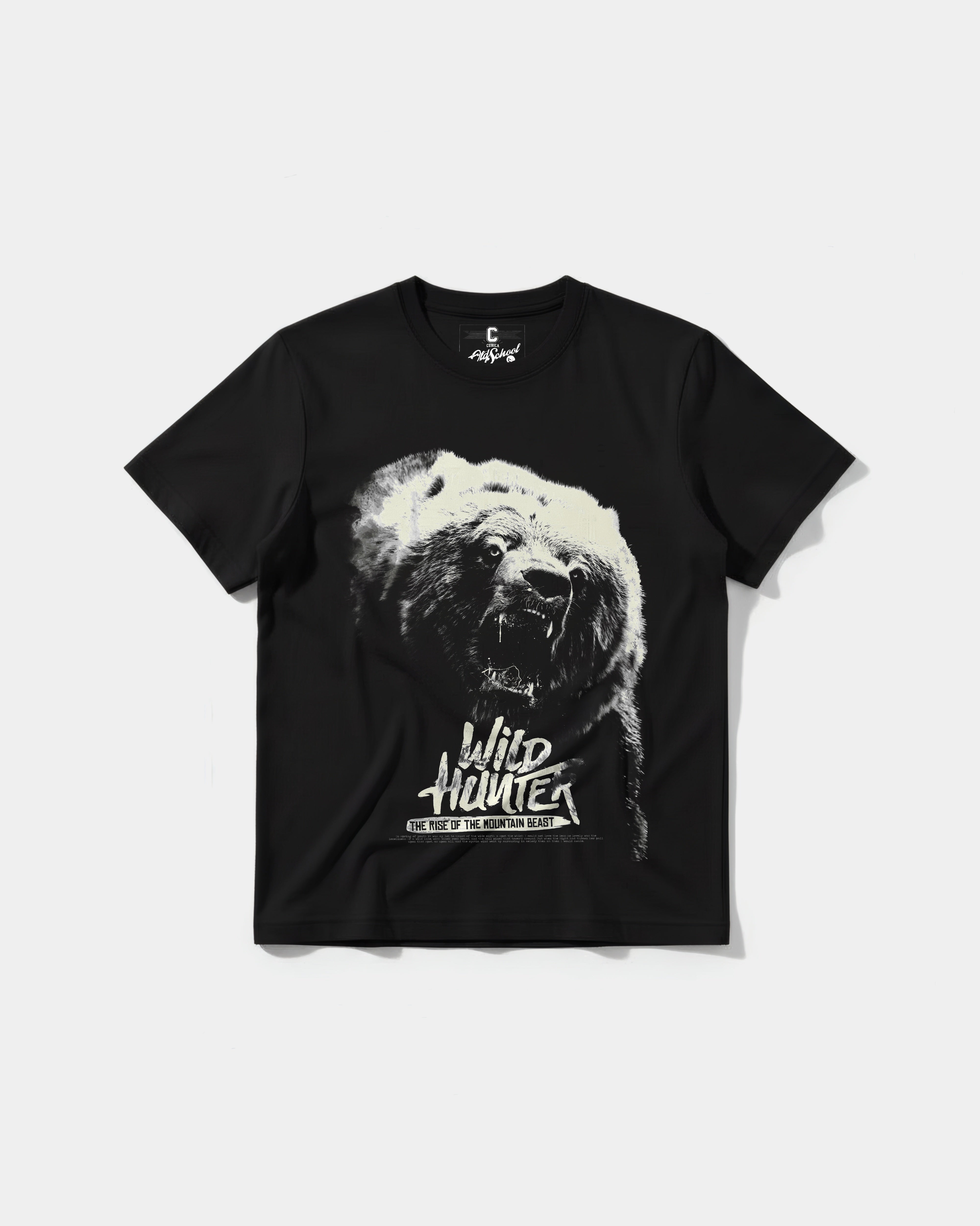 Wild Hunter Big Front Regular Basic T-shirt