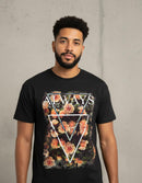 Modelo mide 1,78m y usa talla L