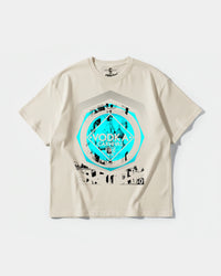 Camiseta Vodka Big Front Oversize Basic Beige
