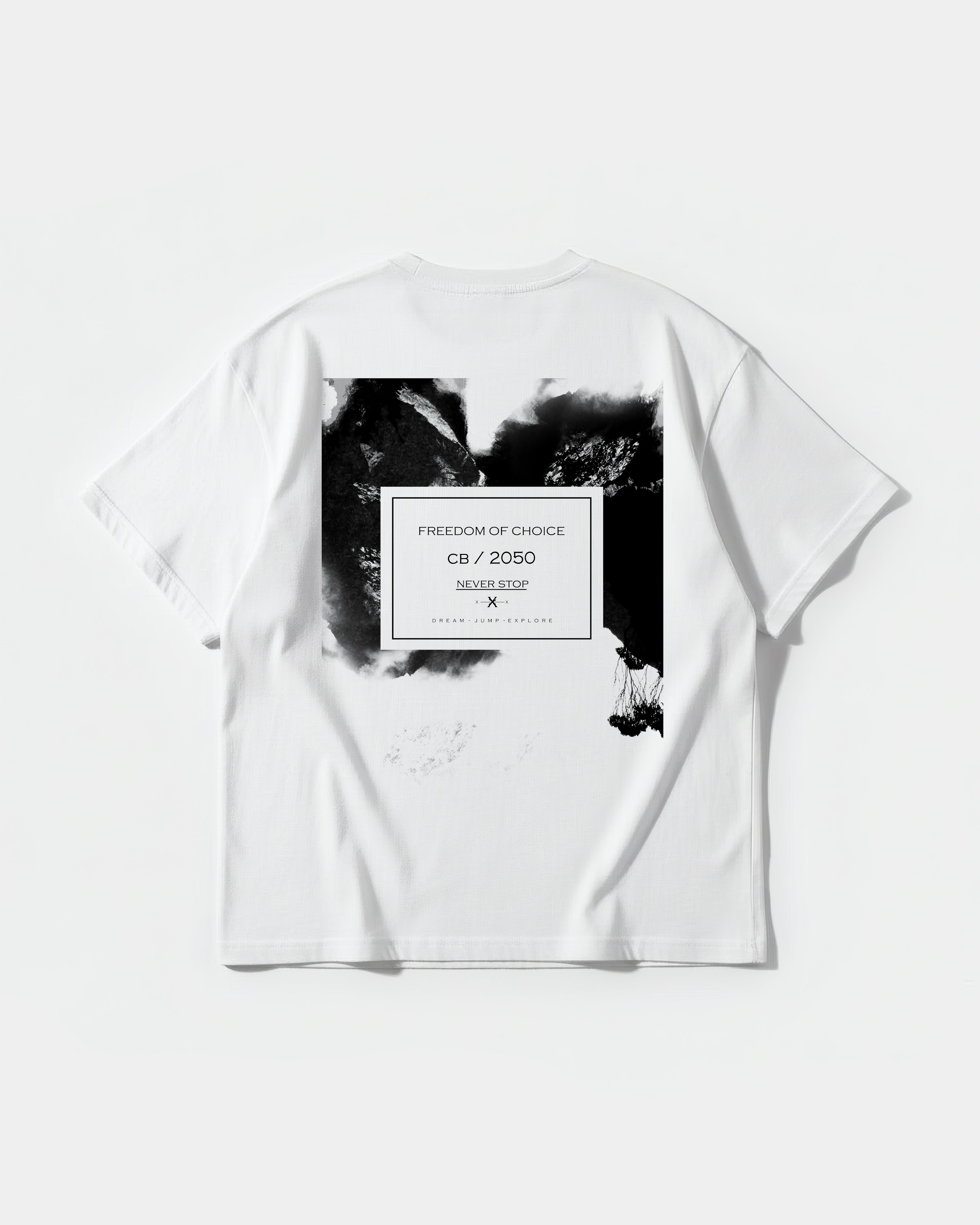 Freedom Of Choice Big Back Oversize Basic T-shirt