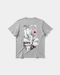 Camiseta Daydreamer Big Back Regular Basic Gris