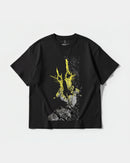 Camiseta Gun Pool Big Oversize Front Basic Negro