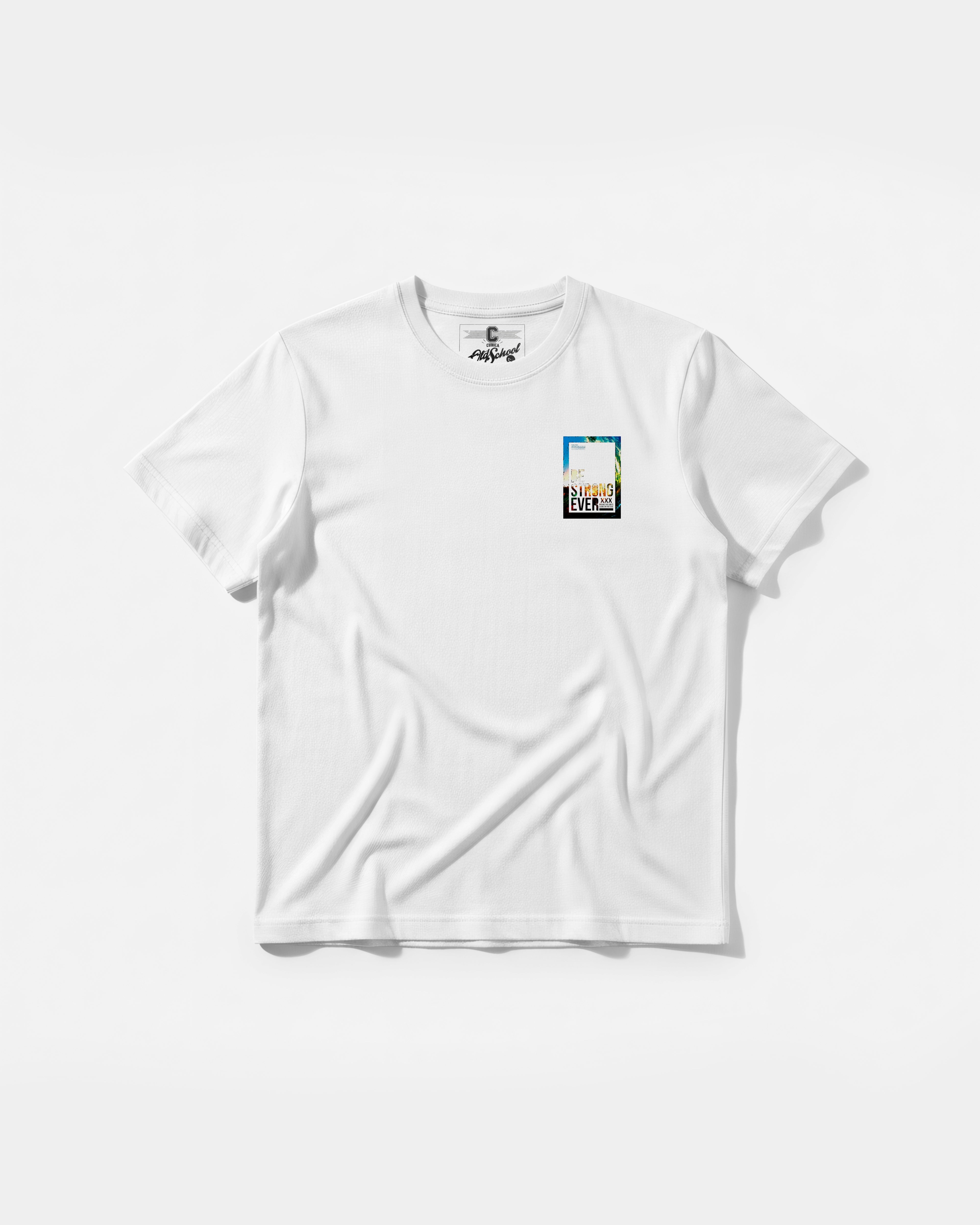 Be Strong Pocket Front Regular Basic T-shirt