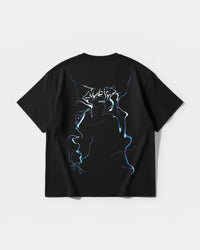Camiseta Cubirayo Big Back Oversize Basic Negro
