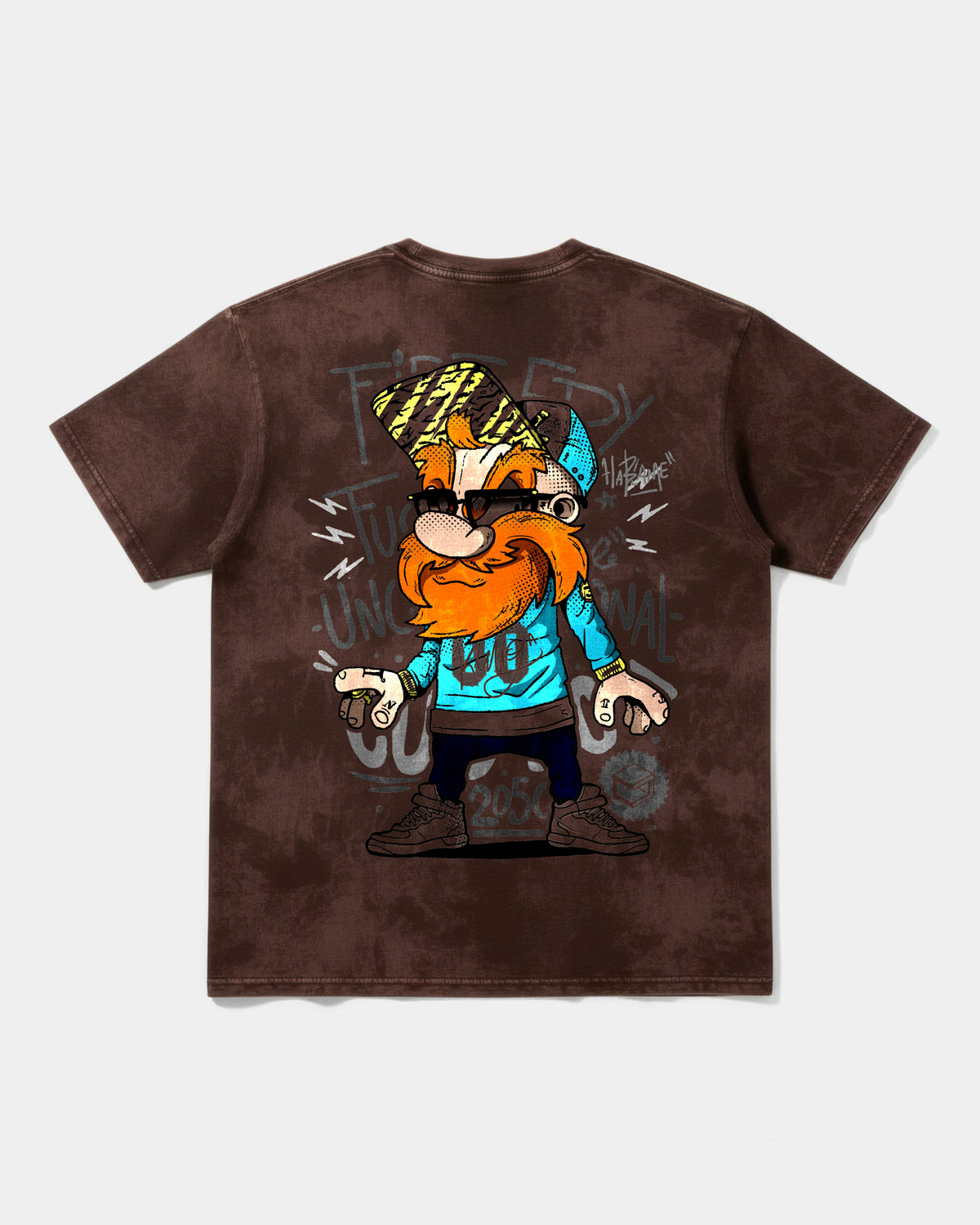 Camiseta Tio Sam Pocket Espalda Oversize Acid