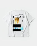 Camiseta Traveling In The Sky Big Back Oversize Basic Blanco